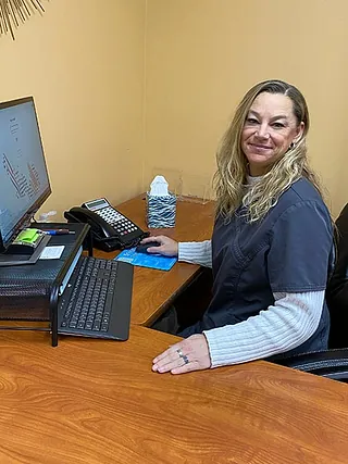 Diana, Front desk receptionist for Dr. Lemon at Southern Delaware Foot & Ankle